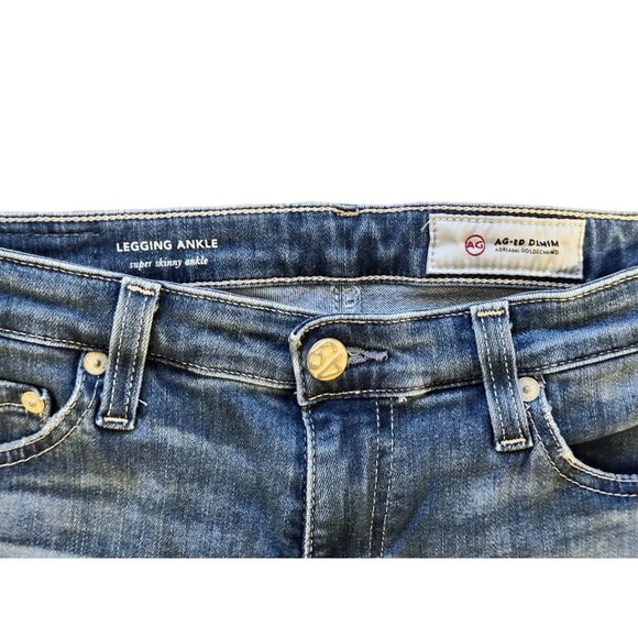 Size 28R‎ AG Adriano Goldschmied The Legging Ankle Super Skinny Jeans Mid-Rise - Picture 10 of 16